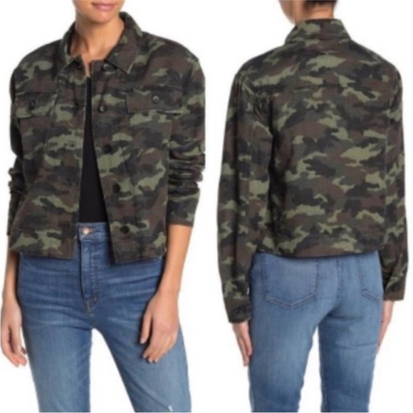John + Jenn Camouflage Jacket Size Medium - Picture 3 of 9